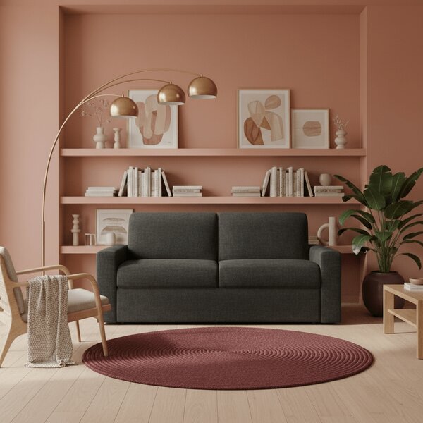 Diomede Divano letto matrimoniale in velluto easy clean sfoderabile -