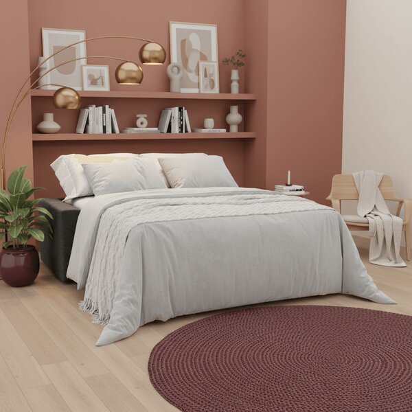 Diomede Divano letto matrimoniale in velluto easy clean sfoderabile -