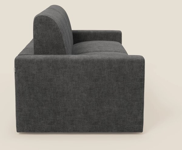 Diomede Divano letto matrimoniale in velluto easy clean sfoderabile -