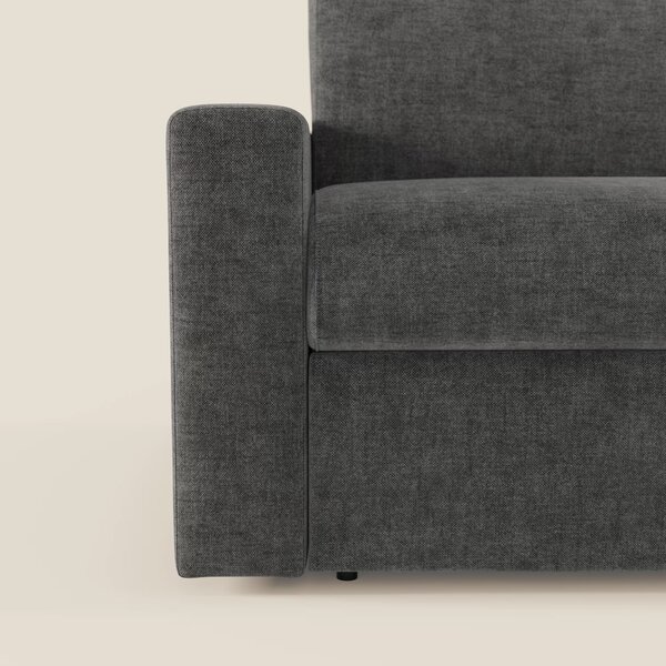 Diomede Divano letto matrimoniale in velluto easy clean sfoderabile -