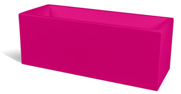 Fioriera rettangolare porta vaso OASI Dimensione 30x80x h 30 cm per uso interno esterno peso 5 kg colore Viola