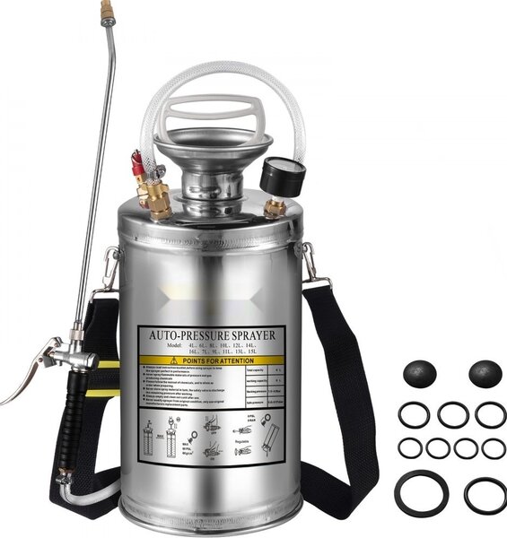 Nebulizzatore per la protezione delle piante - Nebulizzatore per laghetti da giardino 6L - Nebulizzatore a ultrasuoni per casa e giardino - Adatto per veicoli turistici