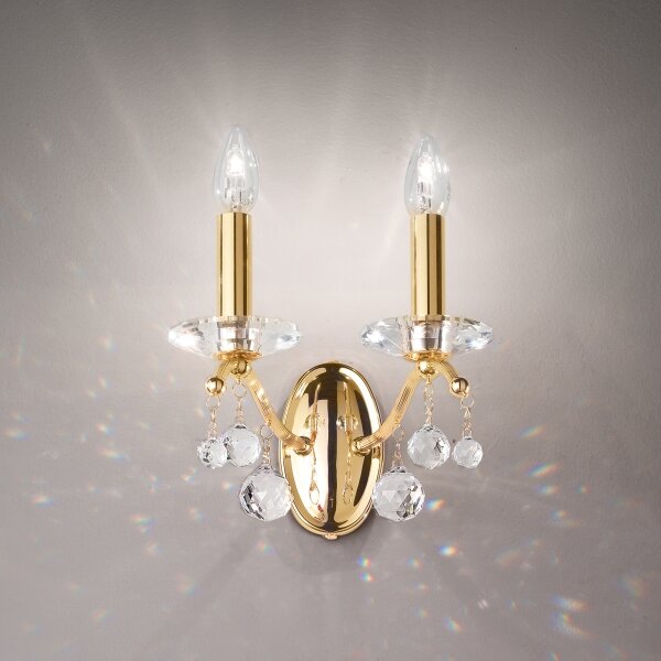 Kolarz 3234.62.3.KoT - Applique in cristallo CARMEN 2xE14/60W/230V oro 24K