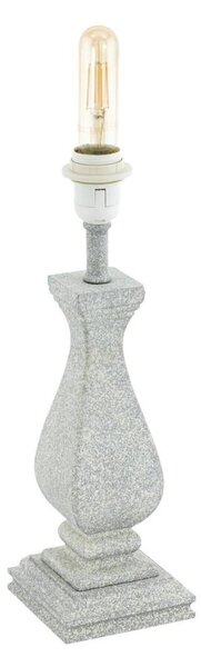 Eglo 33051 - Piede per lampada 1xE27/60W/230V grigio