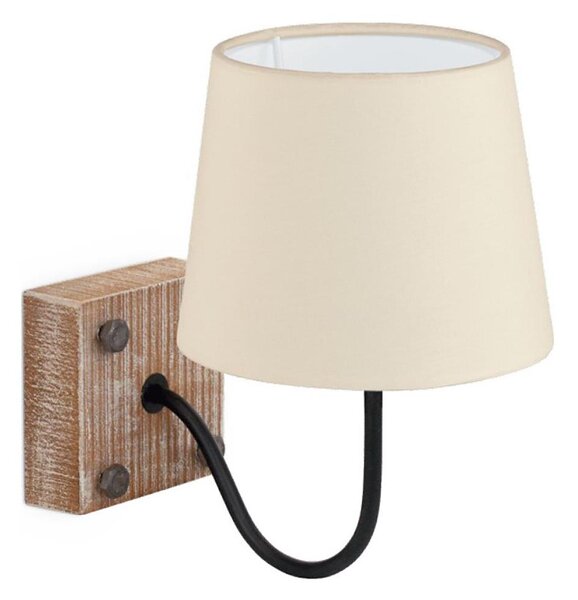 Eglo 32248 - Lampada da parete 1xE14/40W/230V marrone/beige