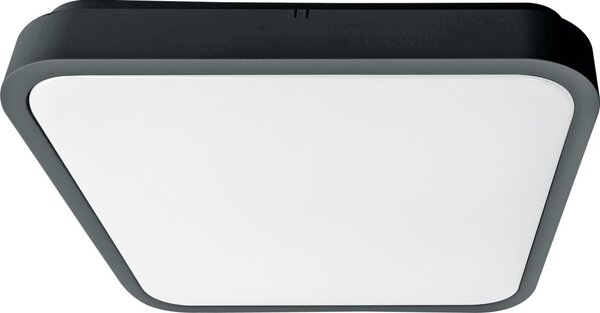 Brilagi - Plafoniera LED per bagno ZENNA LED/18W/230V 28,5x28,5 cm IP44 antracite