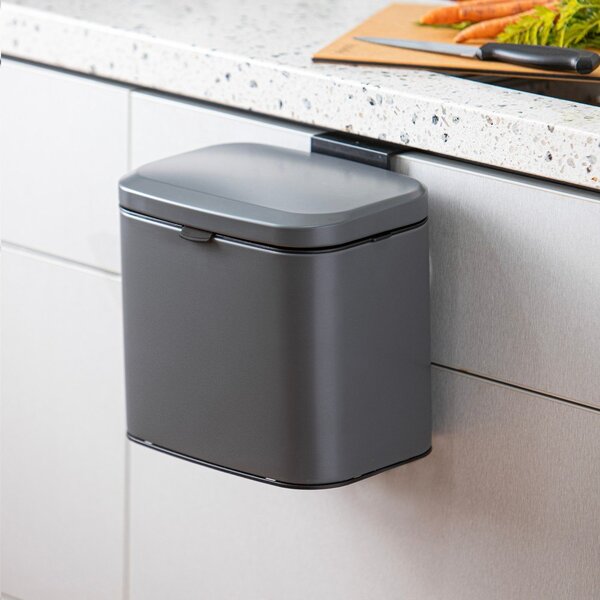 Bidone per l'umido grigio scuro 4 l Essentials – Ladelle