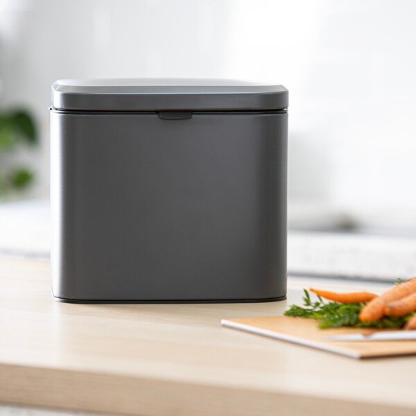 Bidone per l'umido grigio scuro 4 l Essentials – Ladelle