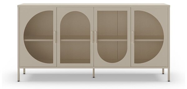 Cassettiera color crema 160x90 cm Tayra - Marckeric
