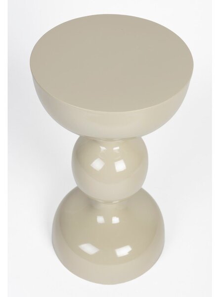 Tavolino rotondo in metallo ø 31 cm Lars – White Label