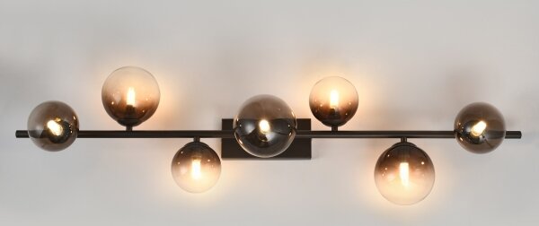 Brilagi - Plafoniera LED MILLA 7xG9/3W/230V marrone/marrone fumé