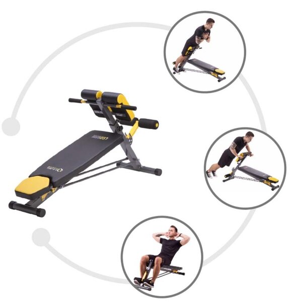 Panca da sollevamento pesi 3 in 1 HMS Premium