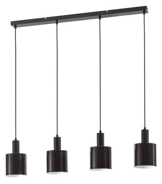 Lampada a sospensione Lindby, Ovelia, dimmerabile, Nero, Cucina, Metallo, Moderno