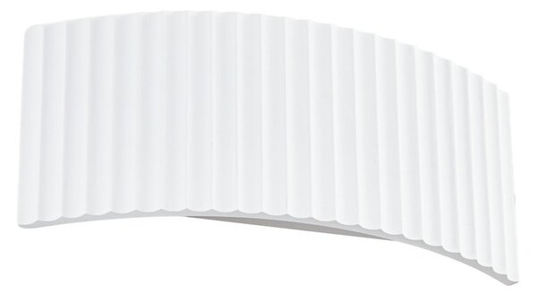 Applique da parete Lindby, Naike, dimmerabile, Bianco, Corridoio, Gesso / Argilla, Moderno