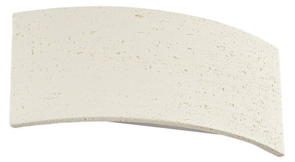 Applique da parete Lindby, Naike, dimmerabile, Beige, Corridoio, Gesso / Argilla, Moderno