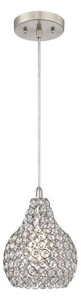 Westinghouse 6103740 - Lampadario a sospensione su cavo KELCIE 1xE27/60W/230V