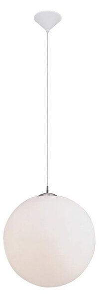Eglo 22873 - Lampadario a cavo RONDO 1xE27/60W/230V bianco