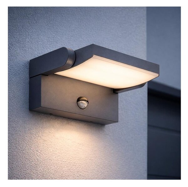 Brilagi - Applique LED da esterno ANKLE LED/12W/230V IP65 nera