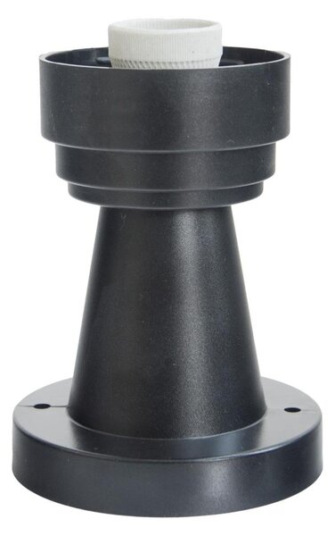 Brilagi - Palo per lampada da esterno HARBOR 1xE27/40W/230V 20 cm IP33 nero
