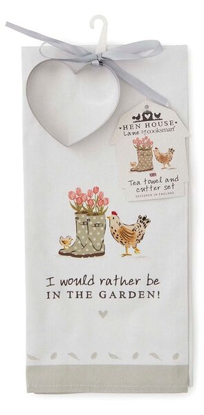 Set di strofinacci in cotone 2 pz 45x65 cm Hen House – Cooksmart ®
