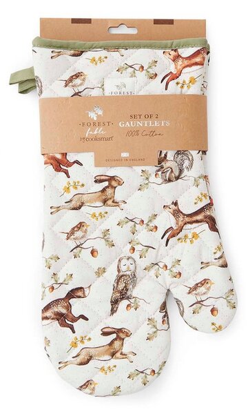 Set di guanti da forno in cotone 2 pz Forest Fable – Cooksmart ®