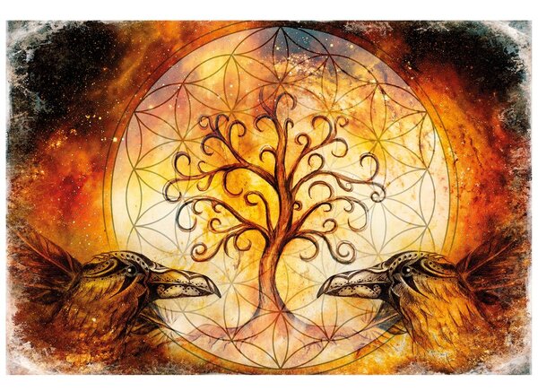 Carta da parati – Albero della vita magico