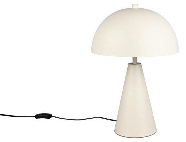 Lampada da tavolo minimalista ALFIE grigia 1xE27x40W in metallo, dimensioni: 43x30x30 cm, IP20, Trio