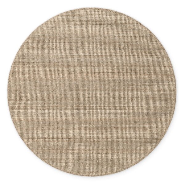 Tappeto rotondo grigio tortora in iuta ø 160 cm Bouclé Jaipur – Hanse Home
