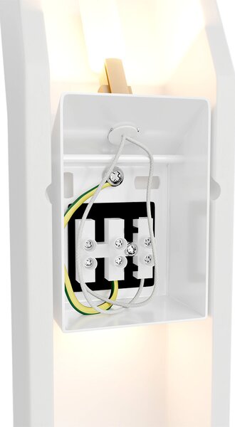 Applique da Parete G9 Luce Indiretta in Gesso Pitturabile
