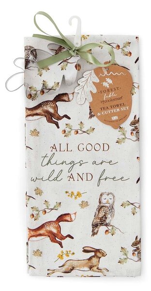 Set di strofinacci in cotone 2 pz 45x65 cm Forest Fable – Cooksmart ®