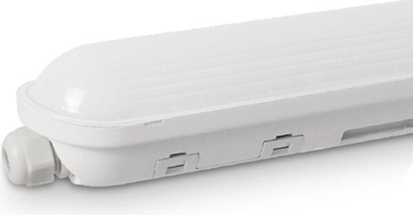 LEDOM apparecchio a prova di umidità 55W 5500lm 148cm bianco neutro diffusore IP65 apparecchio impermeabile per esterni e interni