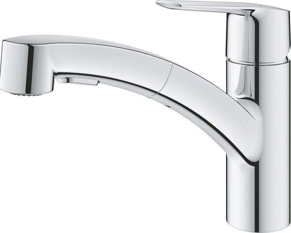 Miscelatore cucina GROHE Start 3 quickfix con doccetta cromato