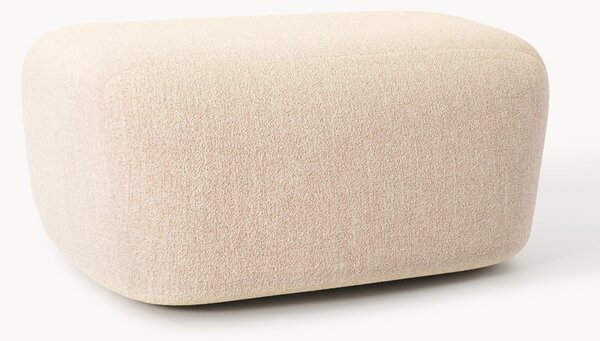 Pouf grande in bouclé Wolke