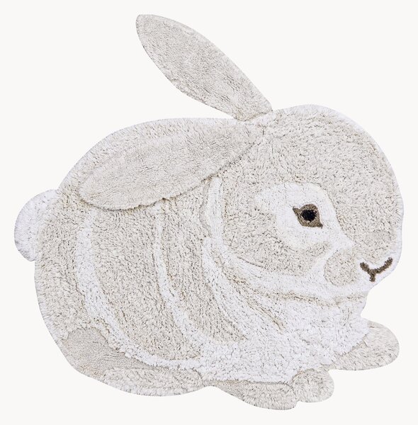Tappeto per bambini fatto a mano Bunny, lavabile
