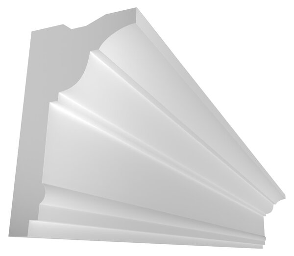 ELHARE Profilo di illuminazione indiretta a parete LS23C - 160x90mm, 2m