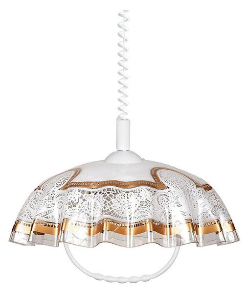 Prezent 74197 D01 - Lampadario a sospensione LYRA 1xE27/60W/230V