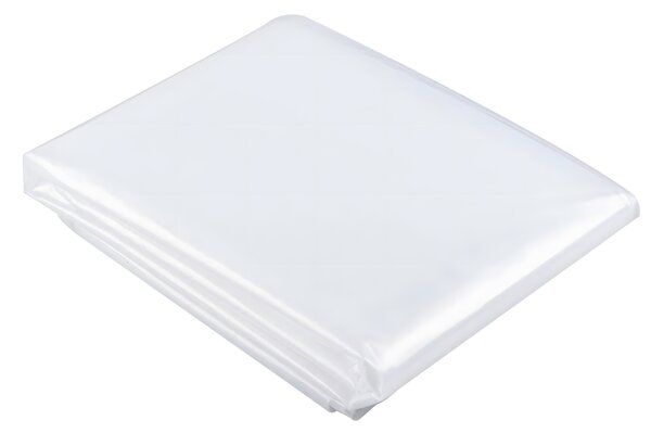 Outsunny Copertura per serra in plastica, Foglio per Coprire Piante, Resistente ai Raggi UV, Impermeabile, 8 x 10 m