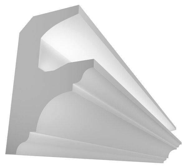 ELHARE Profilo di illuminazione indiretta a parete LS24C - 160x100mm, 2m
