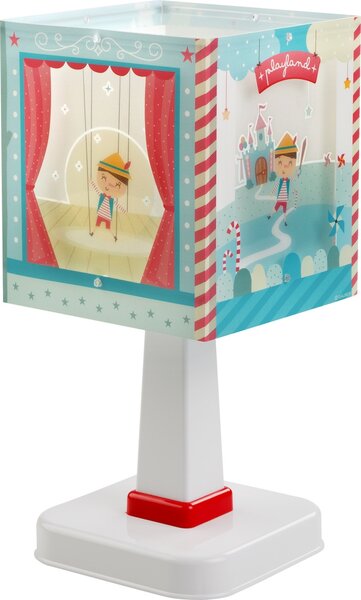 Lampada da tavolo Pinocchio 29 cm blu