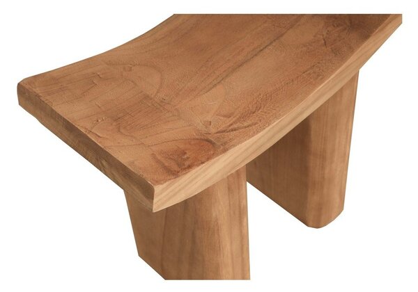 Sgabello di colore naturale in legno di paulownia massiccio Japan – WOOOD