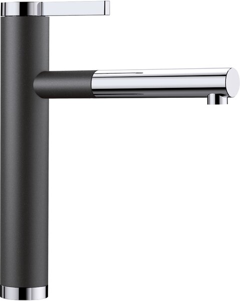 Blanco Linee S - Miscelatore per lavello con bocca estraibile, antracite/cromo 518438
