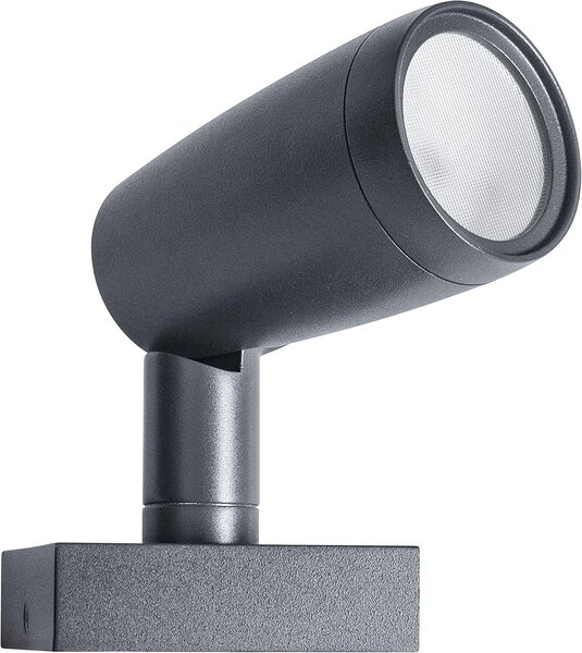 LEDVANCE Luce da giardino LED intelligente con tecnologia WiFi, pacchetto base con 3 faretti per esterni, colori RGB modificabili, compatibile con Google e Alexa Voice Control, SMART+ WIFI GARDEN SPOT 3P
