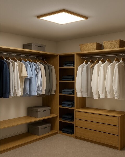 Plafoniera LED LED/40W/230V 3000/4000/6500K 50x50 cm beige