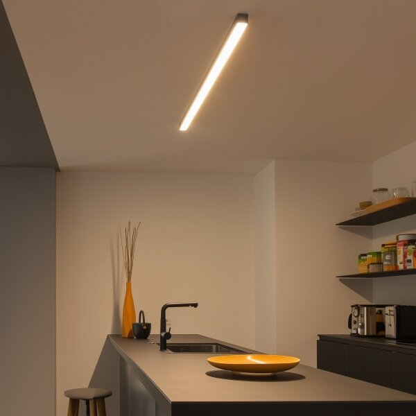 Brilagi - Plafoniera LED a montaggio superficiale FULLDAY LED/20/30/40W/230V 2700/4000/6000K nera