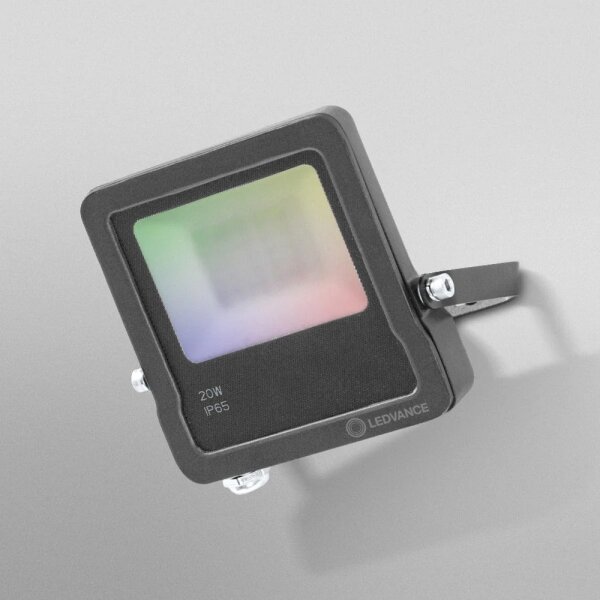 Ledvance - Proiettore LED RGBW FLOODLIGHT LED/20W/230V 3000K IP65 Wi-Fi + Telecomando