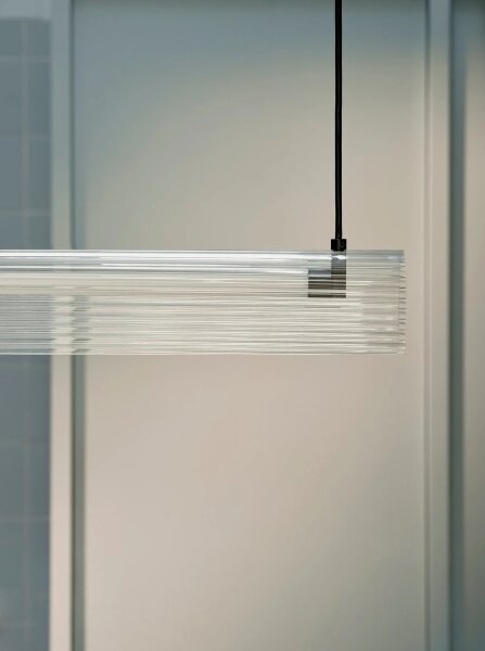 Nordlux - Lampada a sospensione LED dimmerabile su cavo ALIANI LED/20W/230V 3000K nero/trasparente