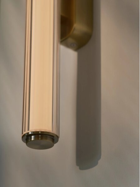 Nordlux - Lampada da parete LED per bagno VIRELLE LED/12W/230V 3000/4000K IP44 ottone
