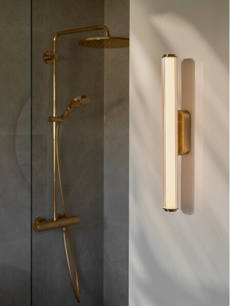 Nordlux - Lampada da parete LED per bagno VIRELLE LED/12W/230V 3000/4000K IP44 ottone