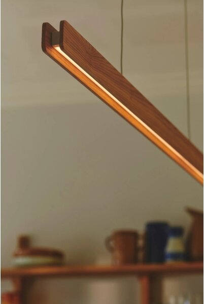 Nordlux - Lampadario a sospensione dimmerabile con cavo ILGAS LED/47W/230V 3000K frassino bianco
