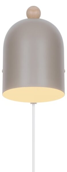 Nordlux - Faretto da parete GASTON 1xE27/15W/230V beige